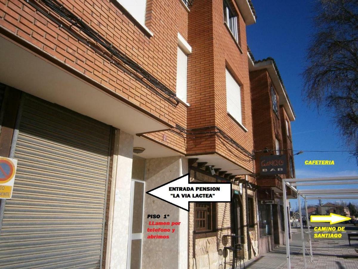 Apartamento Pension La Via Lactea Hotel Frómista Exterior foto